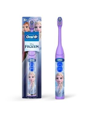 (3) Oral-B Disney Frozen Kids Electric Toothbrush - Purple